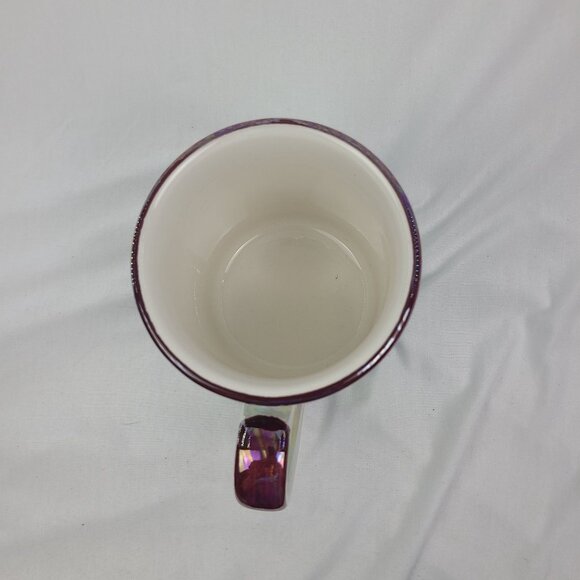 Caribou Coffee Green Iridescent Candy Can Mug NEW 14oz Christmas Holiday - Picture 6 of 9